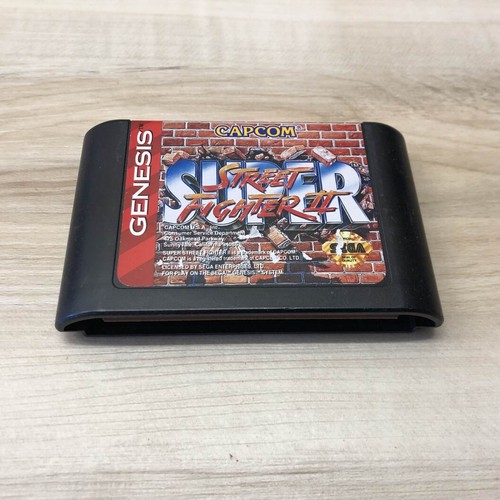 SUPER STREET FIGHTER II : Sega Genesis Video Game Cartridge - Picture 1 of 3