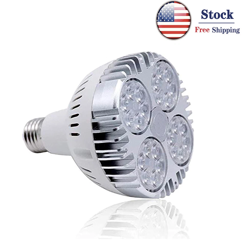 E26 E27 Led par30 light 35Watt White Track spotlight metal halide bulb AC85-265V - Image 2 of 4