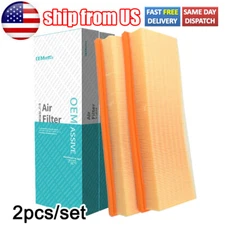 2x Engine Air Filter Quality For Mercedes Benz C300 E350 E550 ML350 # 1120940604