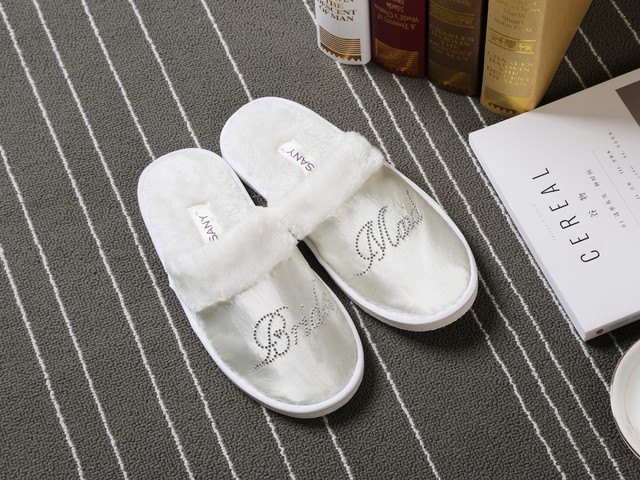 personalised bridesmaid flip flops