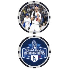 Clayton Kershaw - Los Angles Dodgers 2020 World Series Champs Collectable Chip