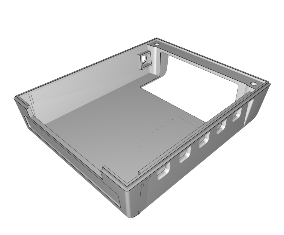 Raspberry Pi 3A With Pi1541 IO Hat Case By TomDD | Download Free STL Model - Foto 12