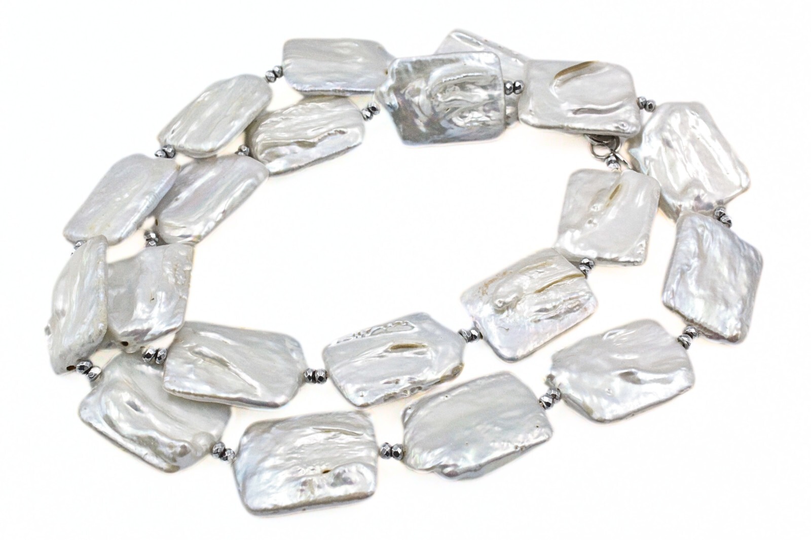 Lucas Lameth Signed Rectangular Biwa Freshwater P… - image 3