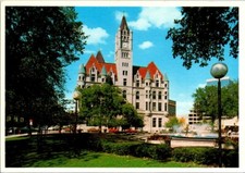 St. Paul Minnesota Landmark Center Restored Federal Building 1990 Postcard