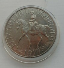  1 crown 1977 - Queen Elizabeth II Silver Jubilee Crown - Box, good condition