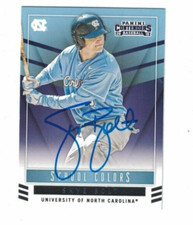 SKYE BOLT SIGNED IP  2015 PANINI CONTENDERS #51 UNIVERSITY NORTH CAROLINA AUTO