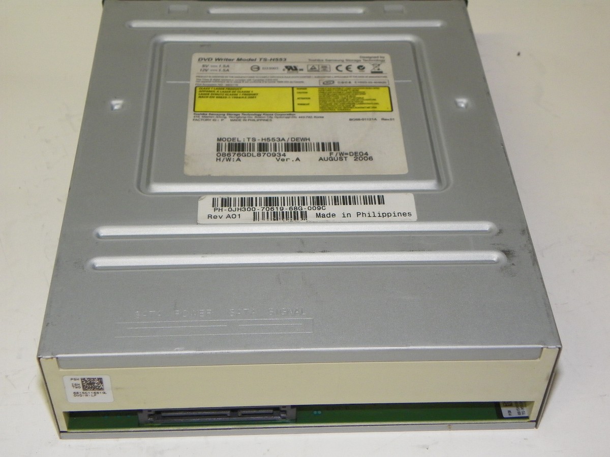 Toshiba TS-H553A Desktop SATA DVD+/-RW DL Drive DELL JH300 | eBay