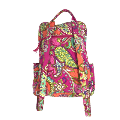 VERA BRADLEY Backpack Petal Pink Swirls 11H X 15W X 6D EUC VERA BRADLEY Petal Pink Swirls Womens Backpack 11H X 15W X  main image 3