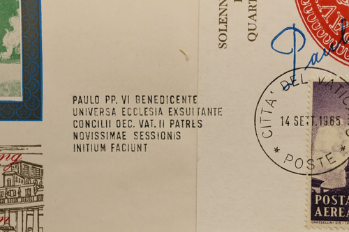 Vatican City FDC w US SC#A124 Solemn Opening of the 4th Session Paulo PP VI - Picture 10 of 12