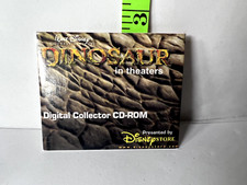 Disney Dinosaur Movie Promo CD Rom NEW