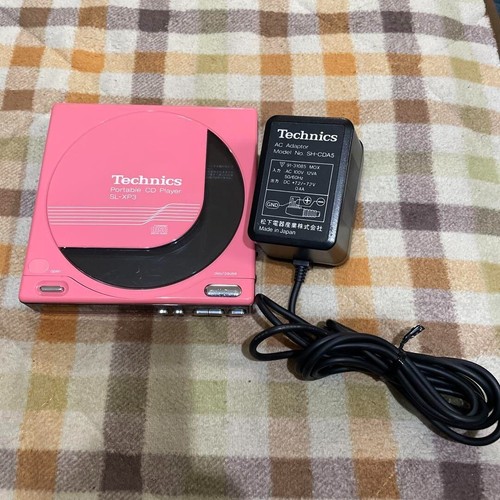 Technics SL-XP3 Portable CD Player Vintage Audio Working item w/case From Japan - Picture 20 of 20