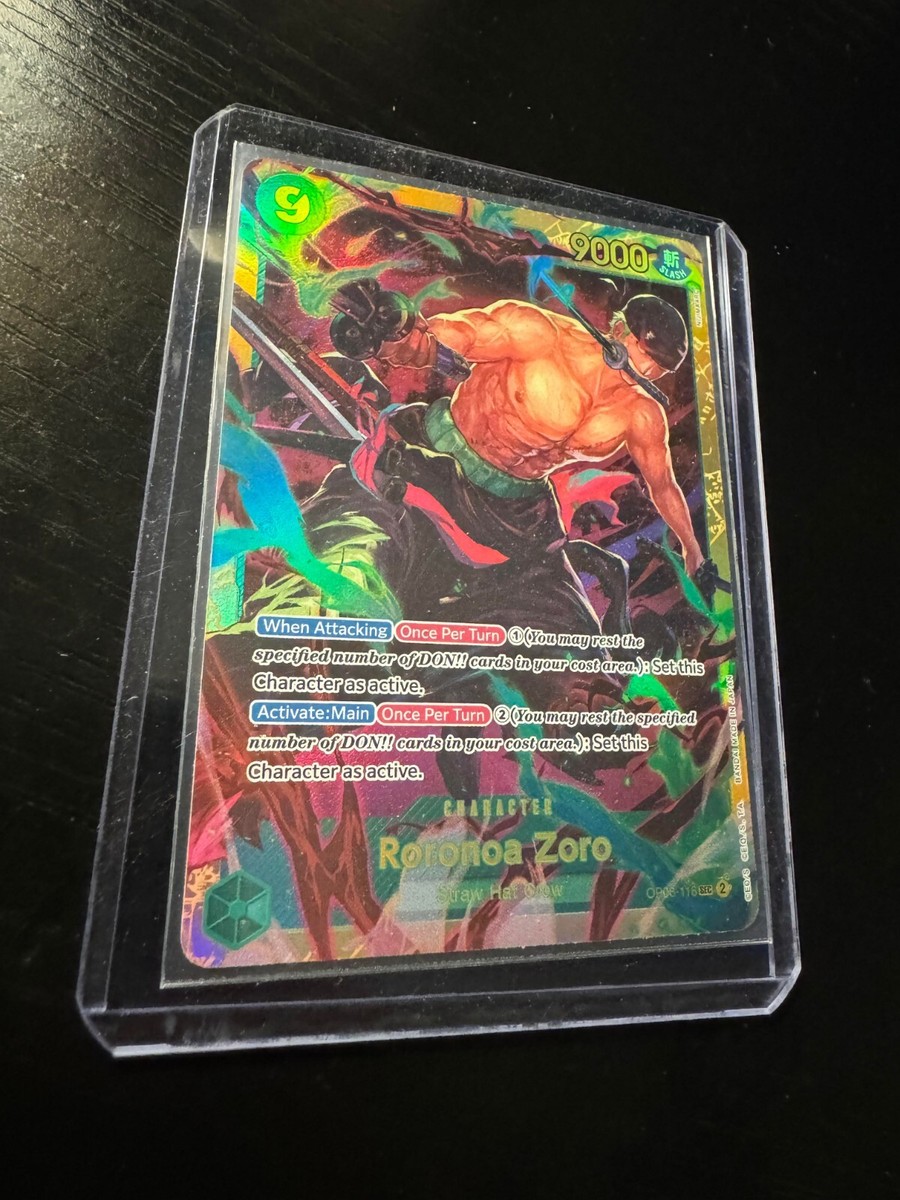 Roronoa Zoro OP06-118 Parallel Alt Art SEC-Wings of Captain-ONE