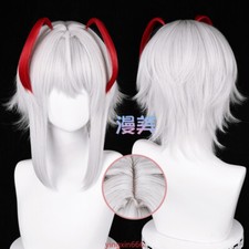 Arknights Anime Character W Cosplay short Hair Wig Harajuku Hairpiece