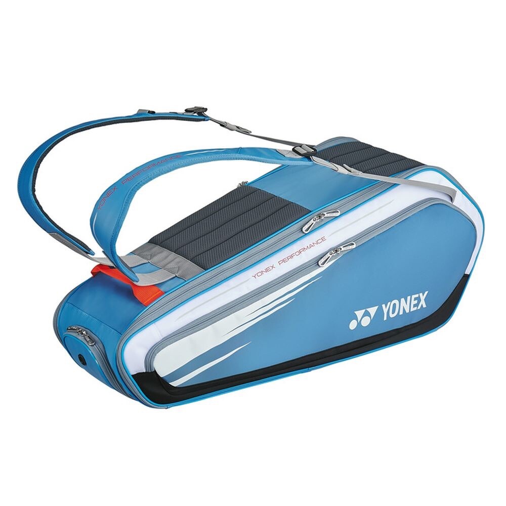 YONEX Tennis Bag 6 Rackets Case BAG2322R Backpack Smoke Blue Shoe