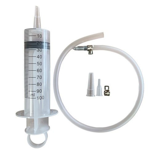 Apico Brake Bleed Syringe Kit 8mm Hydraulic Brake Bleeder Motocross Motorcycle - 第 1/1 張圖片