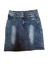 Be Girl Denim Skirt Blue Jean Womens 2xl