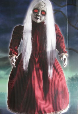 roaming antique doll