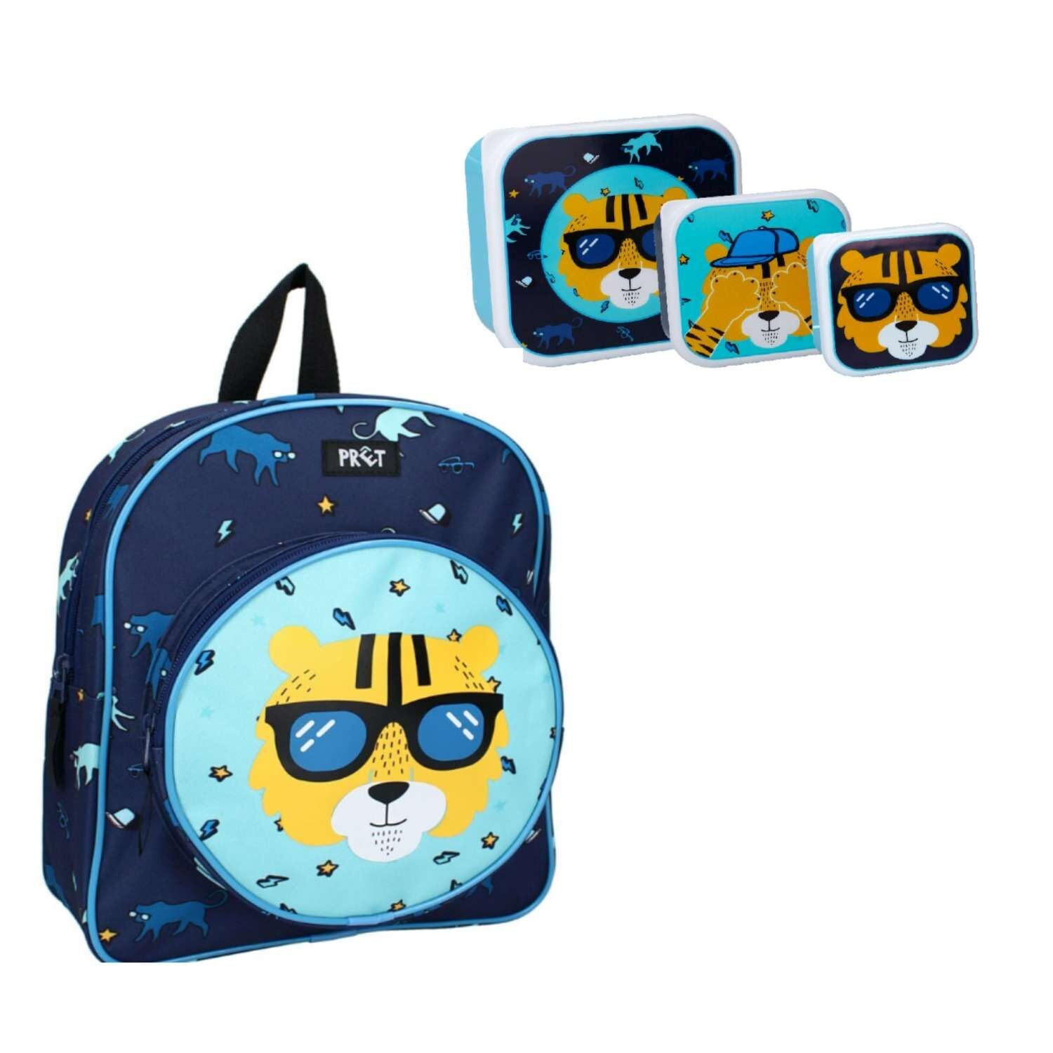 Pret Get Out There Rucksack Blue One Size