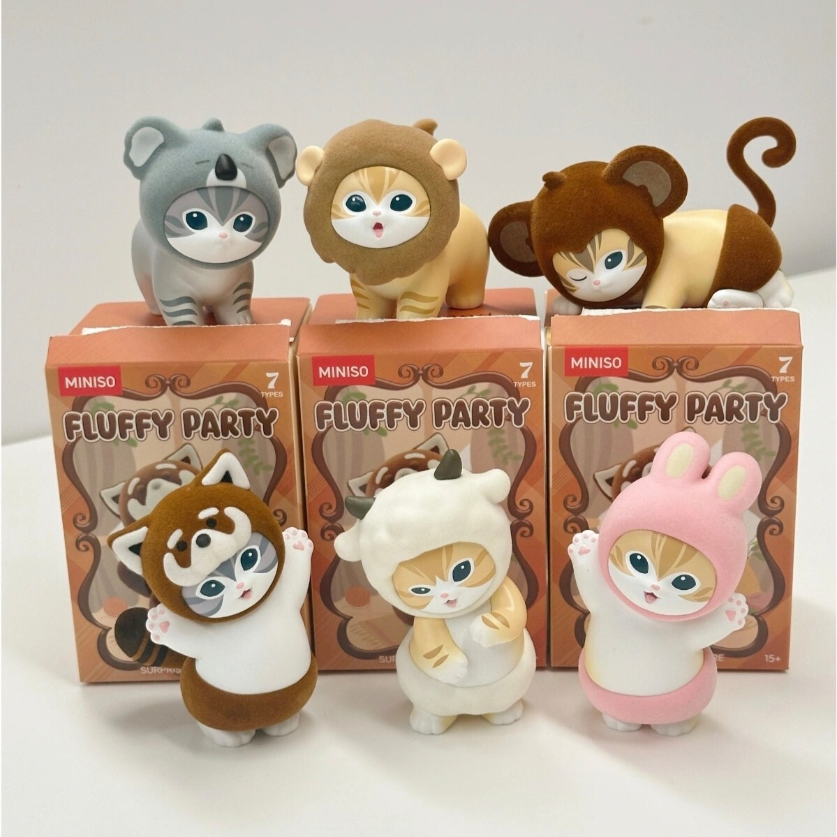 Bear cat-MINISO Mofusand Fluffy Party Series Cat Confirmed