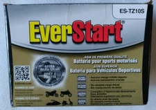 EVER START ES-TZ10S Premium AGM Power Sports Battery New