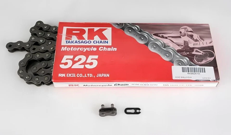 Цепь RK 525-120 натуральная M525 стандартная приводная цепь - Изображение 2 из 2