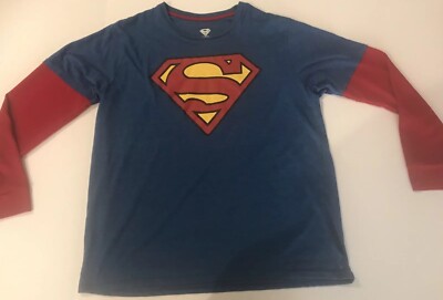 SUPERMAN TM & DC COMICS XL LONG SLEEVE SHIRT