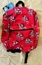 NWT Disney Mickey and Friends BioWorld Red Backpack
