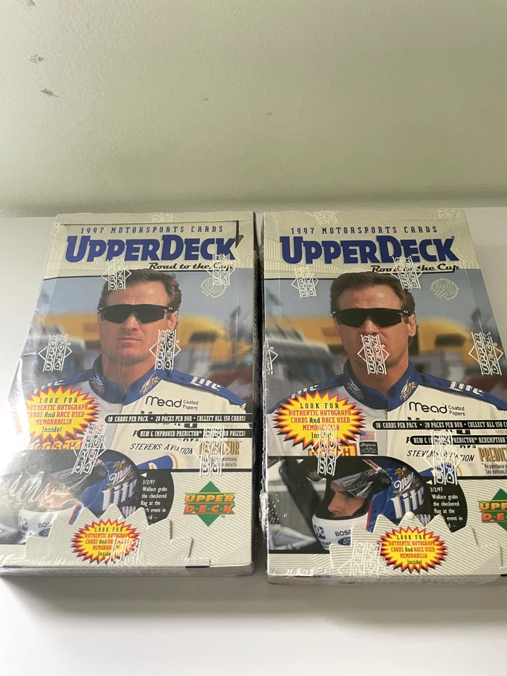 1997 Upper Deck Motorsports Cards Road To The Cup Hobby Box (SEALED) - Image 2 of 2