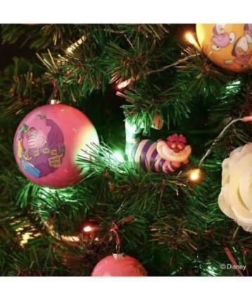 Disney Alice in Wonderland Christmas Tree Ornament Starter set