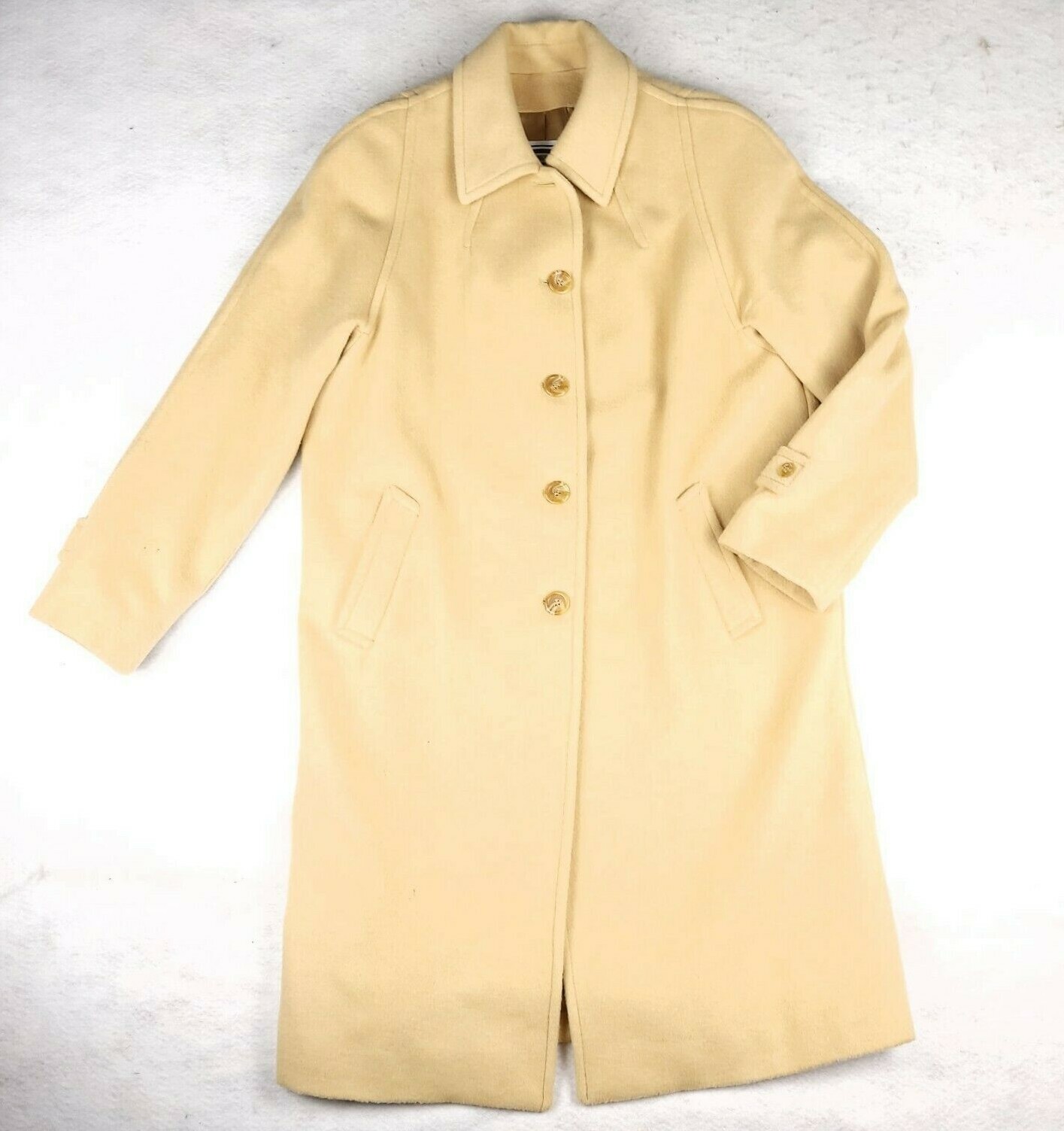 Vintage Marvin Richards Coat 100% Camel 