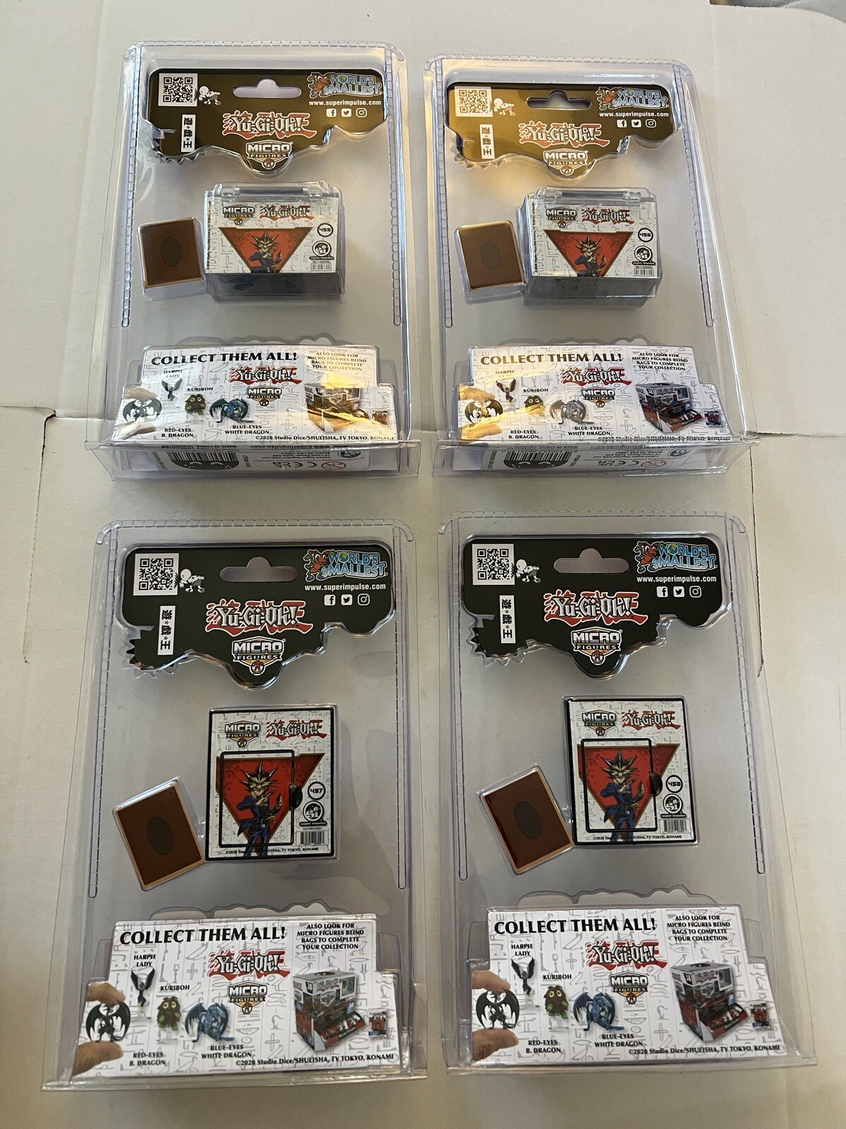 Yu-Gi-Oh Micro Figures Lot