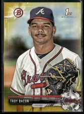 2017 Bowman Draft #BD-93 Troy Bacon Yellow /150