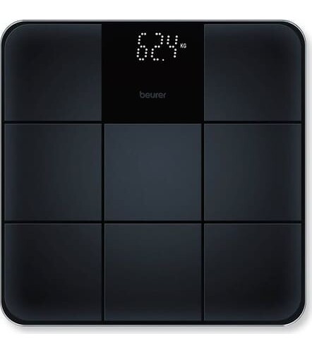 Bilancia Pesapersone Digitale Beurer portata 180 Kg Nero - GS235 - 757.32