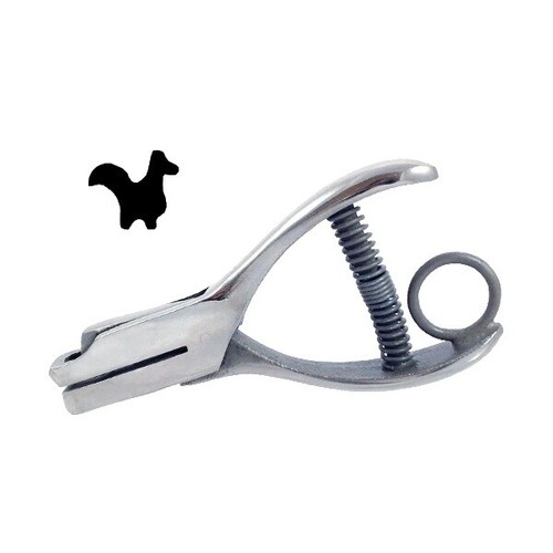 9.5" Ceiling Grid Punch Pliers – Hand Hole Punch Kit With 3.3mm Punch For Metal Sheet, Leather & Ceiling Grid, Compound-Leverage Design