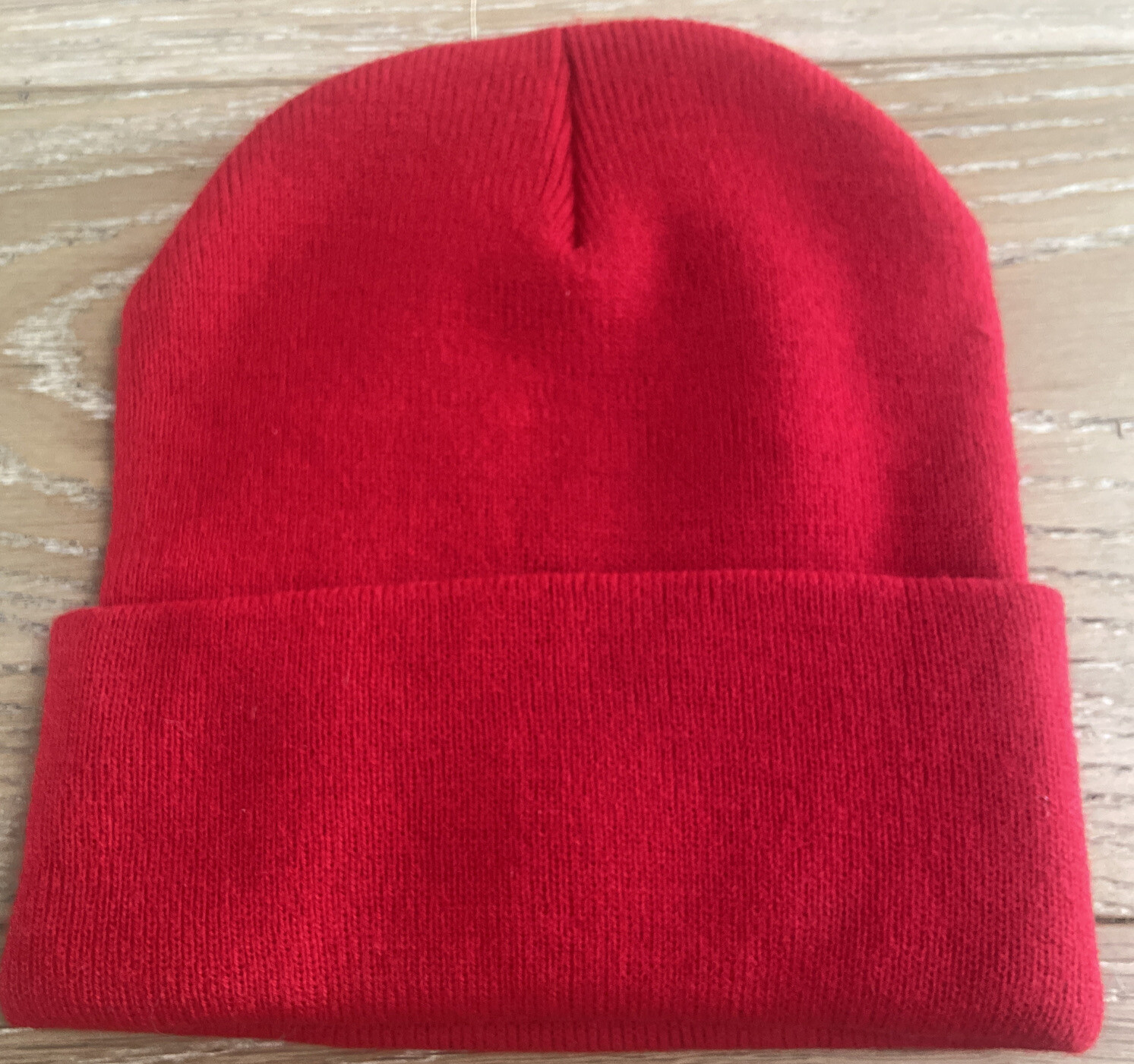 Warm Knit Slouchy Beanie Hat for Men and Women - Solid Color Ski Skull Cap  -image