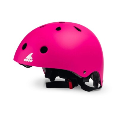 ROLLERBLADE RB JR HELMET Kinder Inline Skate Helm Skateboard Fahrrad Skater pink
