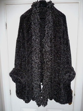 Betty Jackson Textured Wool Cardigan/jacket /coat Free Size