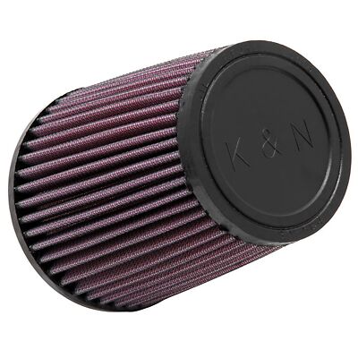 K&N Universal Rund Kegel Luftfilter - 89 mm Hals Innendurchmesser, 89-117 x 140 mm, Gummi
