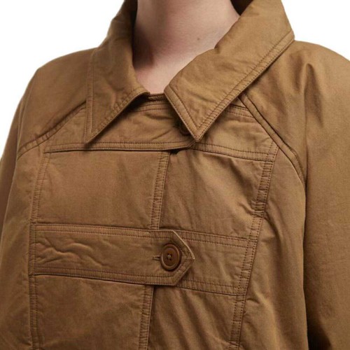 Sezane Women's Loose Lapel Straight-breasted Jacket Padded Jacket - Picture 3 of 13