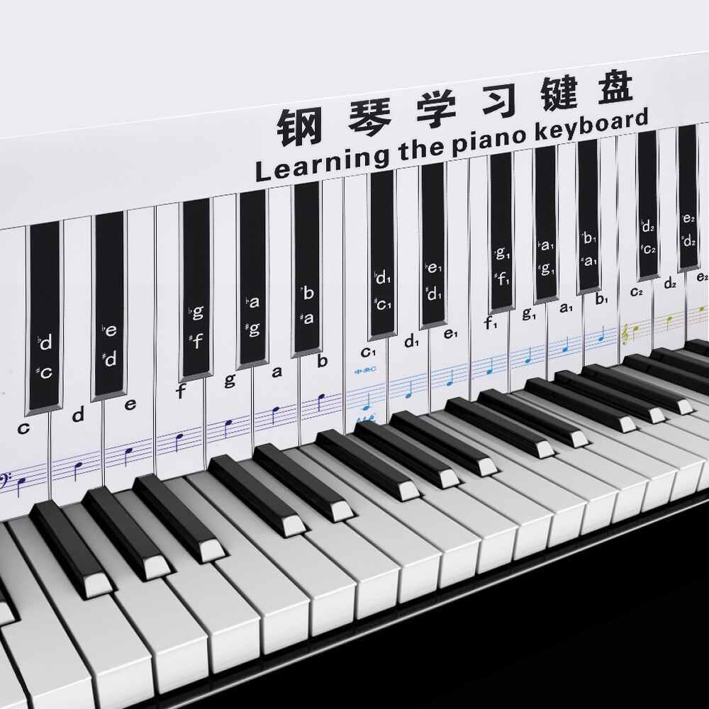 88 Keys Piano Finger Practice Guide Teaching Keyboard Aid Notes Chart Tool I0V1