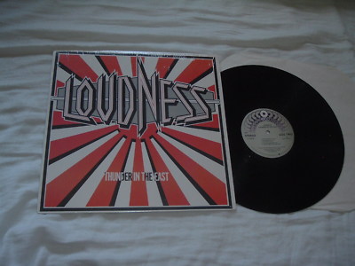 LOUDNESS Thunder In The East '85 LP ORIGINAL US press SHRINK