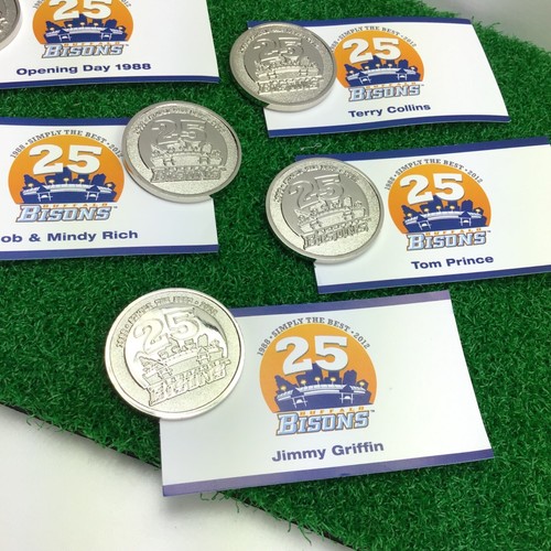 Buffalo Bisons / Minor League Baseball 25 Years Commemorative 5 Coin Set 2012 - Picture 4 of 9