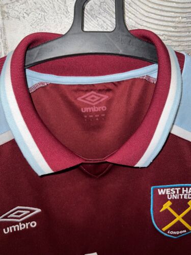 Umbro Betway West Ham London Home Jersey 2021-2022 Vintage Jersey - Picture 3 of 7