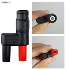 ZIBOO PM9081 Dual Banana Plug to BNC Adapter✦Kd