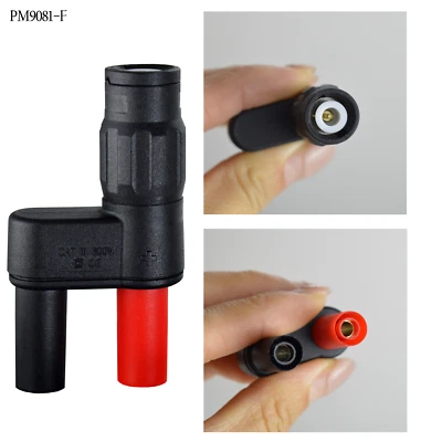 ZIBOO PM9081 Dual Bananenstecker auf BNC Adapter - Bild 1 von 2