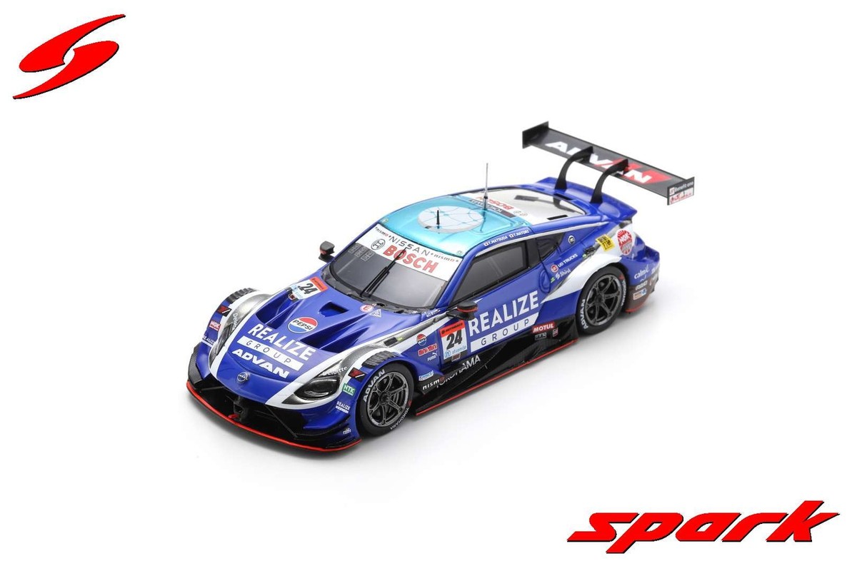 ミニカー REALIZE Corporation ADVAN Z 2024 Spark SGT158 1/43 REALIZE CORPORATION ADVAN Z No.24 GT500