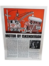 1972 Iskenderian Hot Rod Lee Eliminator Nova Chevy Engine 2 Page Article 1972 Iskenderian Hot Rod Lee Eliminator Nova Chevy Engine 2 Page Article