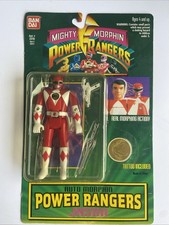Vintage Bandai Auto Mighty Morphin Power Rangers Jason Red  Figure 1994 NOS V3