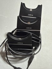 LOT OF 3 Jabra Evolve 75 E75 Headset Charging Stand USB DIV010