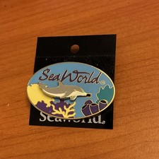 Seaworld Pin Dolphin Slider